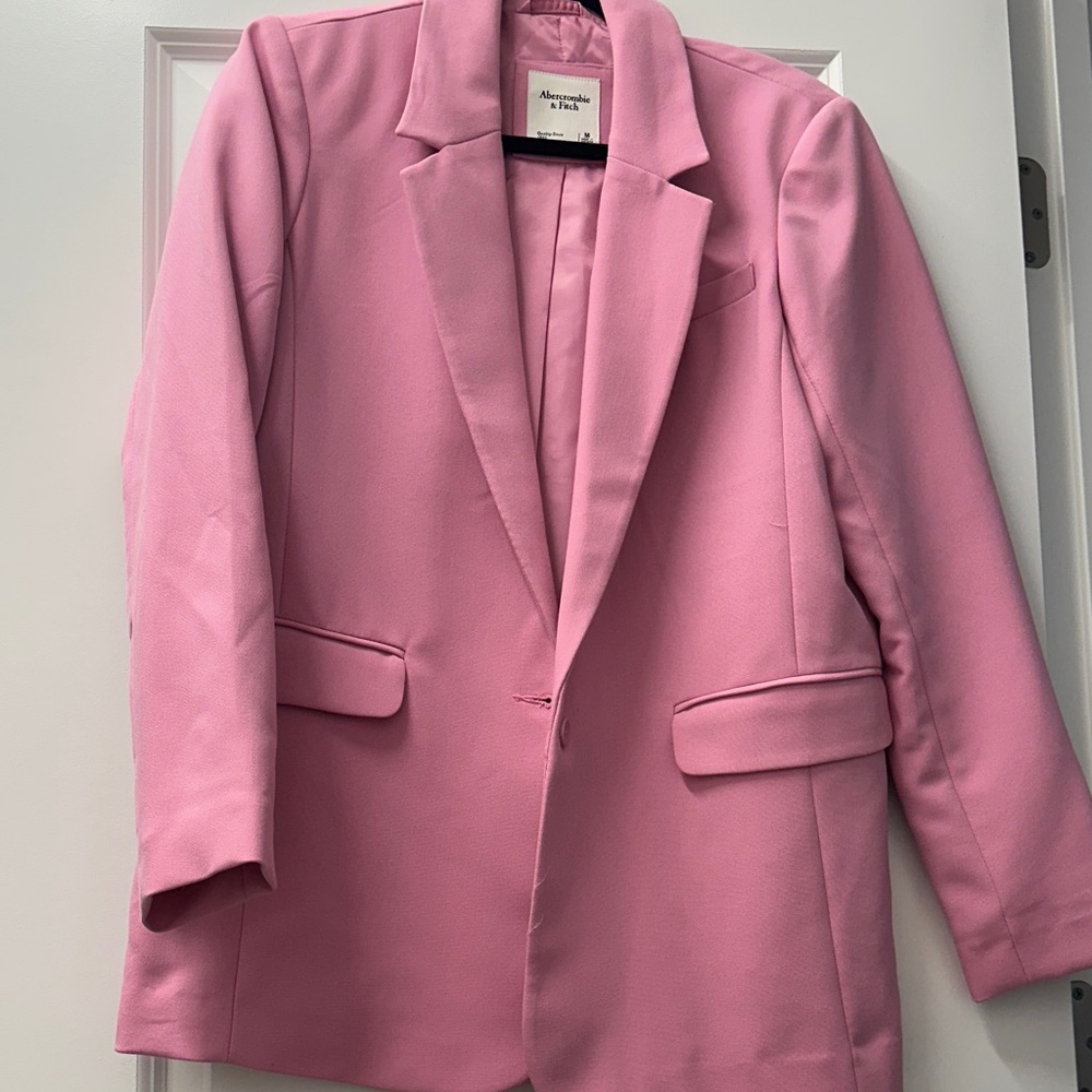 Abercrombie Women's Pink Blazer